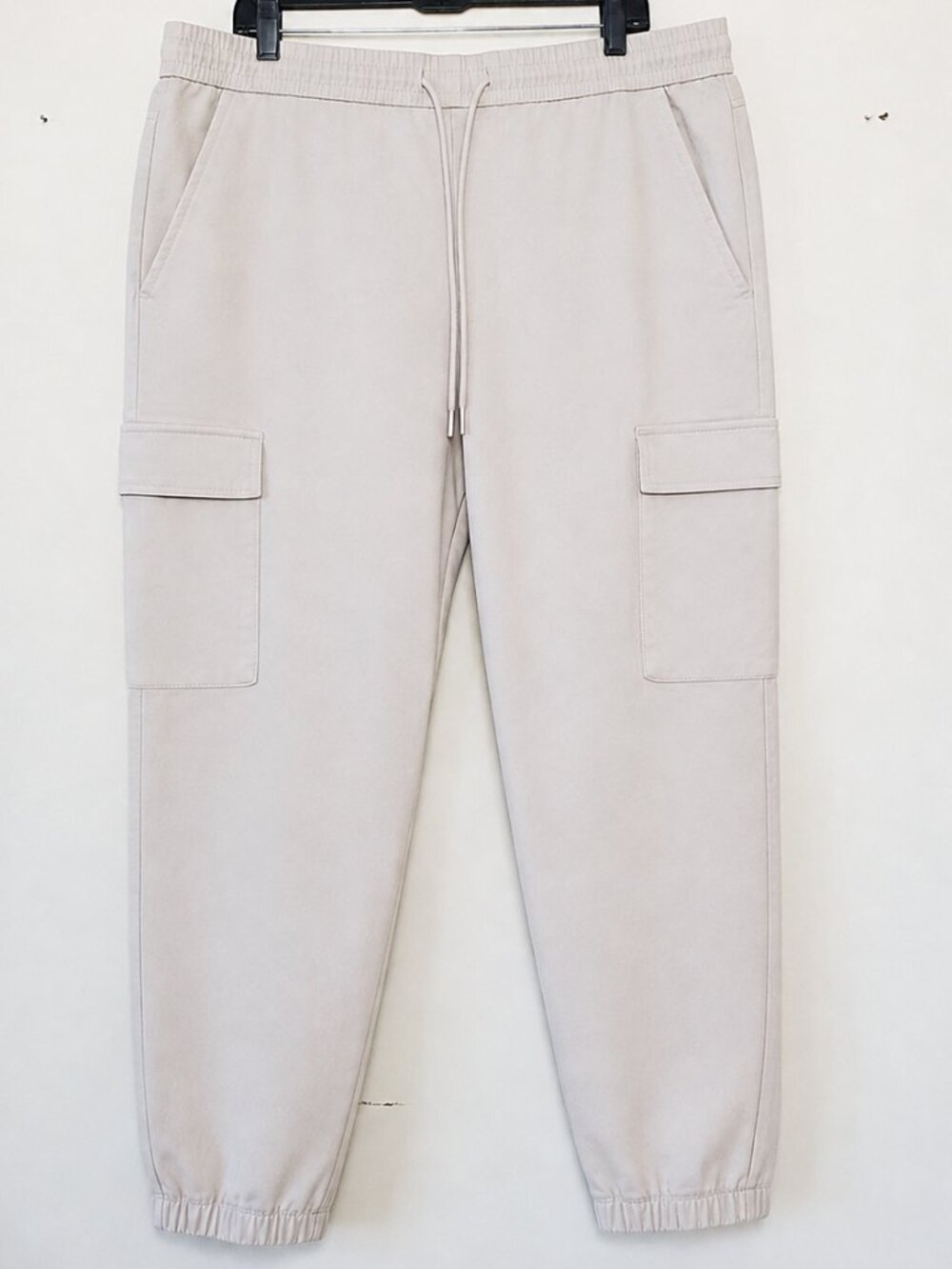 Forever 21 Men’s Big & Tall Khaki Cargo Cuffed Jogger Pants SZ XXL